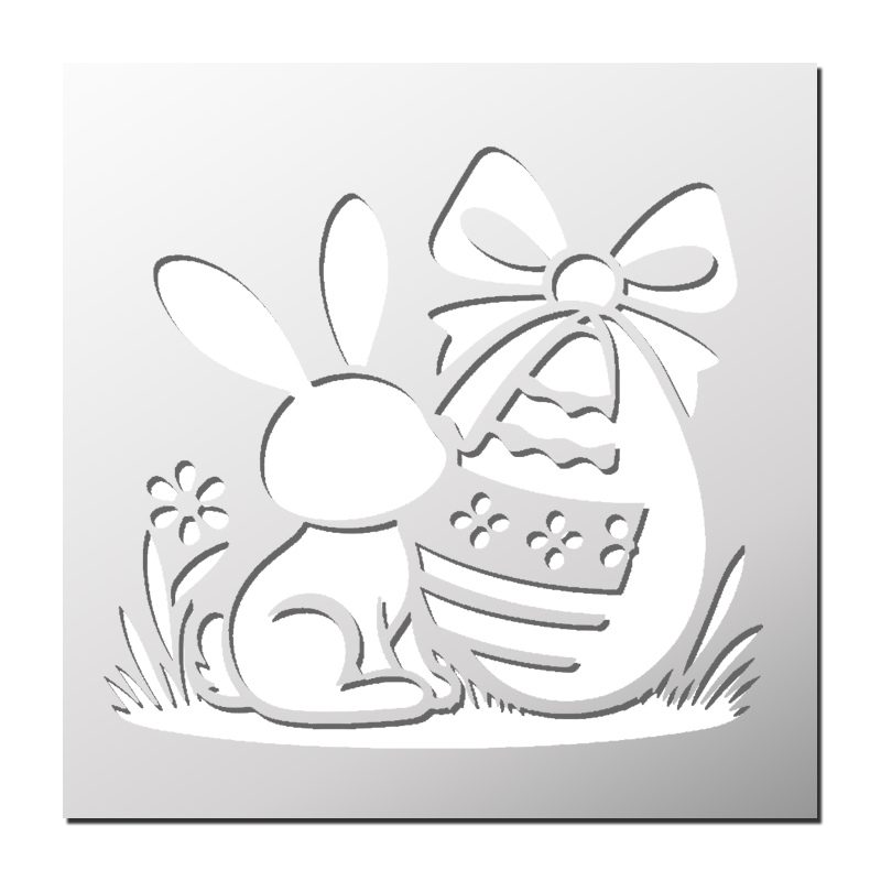 Pochoir Pâques
