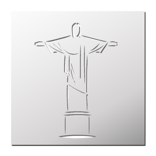 Pochoir Corcovado | Le Monde du Pochoir