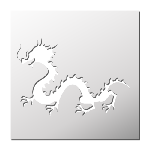Pochoir Dragon | Le Monde du Pochoir