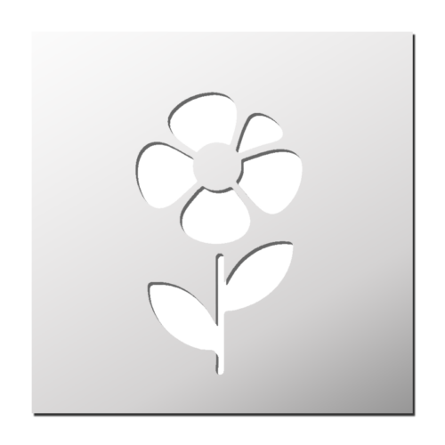 Pochoir Fleur | Le Monde du Pochoir