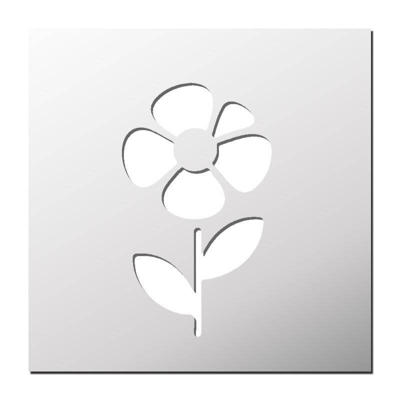 Pochoir Fleur | Le Monde du Pochoir