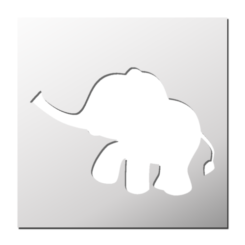 Pochoir Elephant | Le Monde du Pochoir