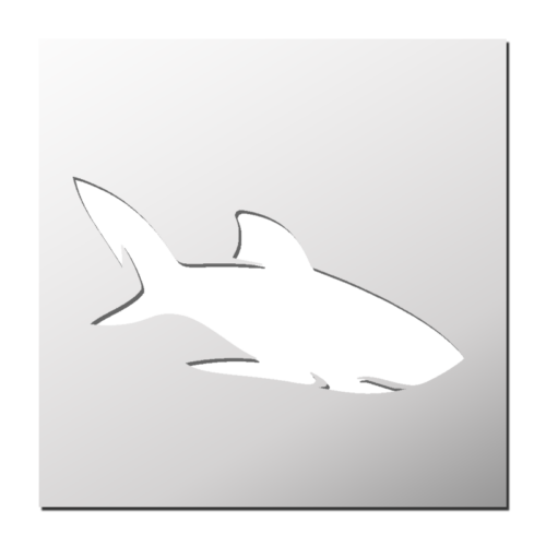 Pochoir Requin | Le Monde du Pochoir