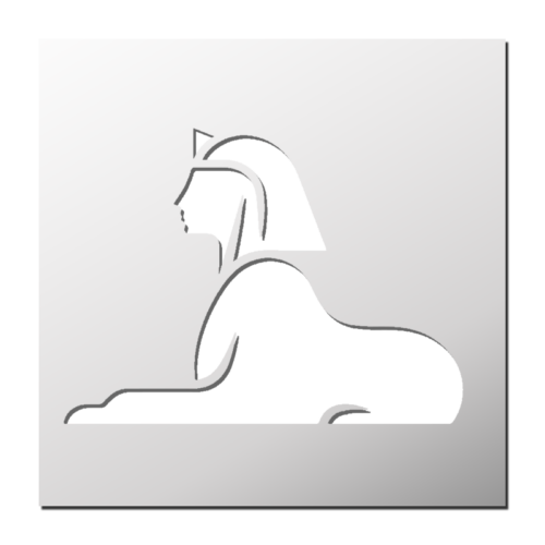 Pochoir Sphinx | Le Monde du Pochoir