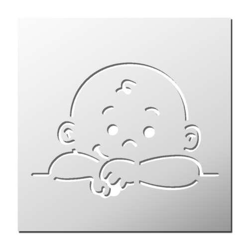 Pochoir Bébé | Le Monde du Pochoir
