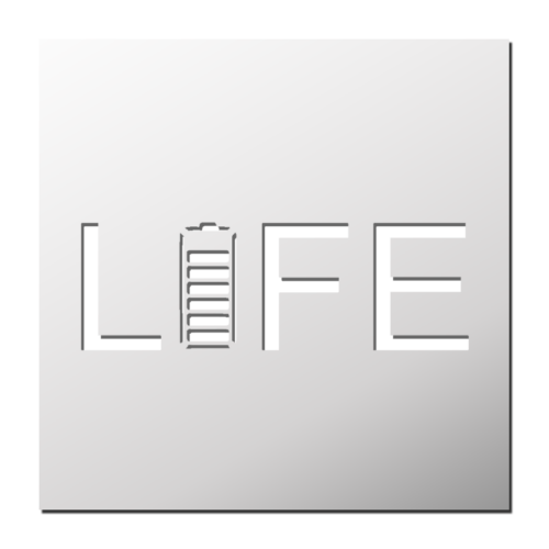 Pochoir LIFE | Le Monde du Pochoir